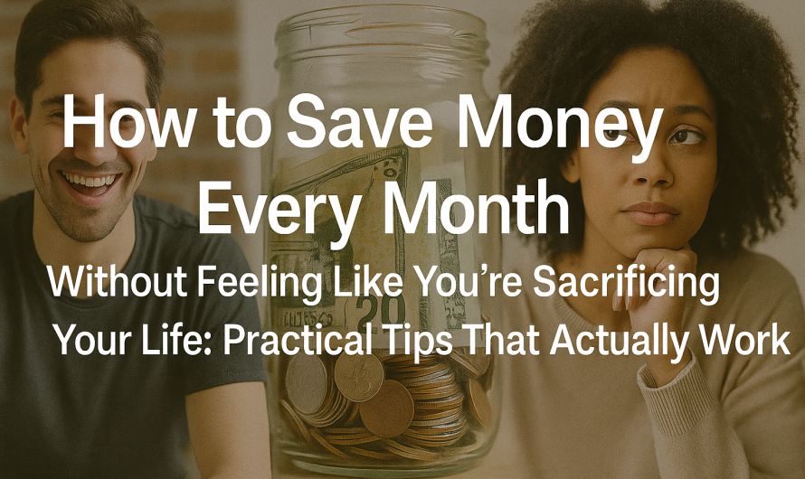 How to Save Money Every Month Without Feeling Like You’re Sacrificing Your Life: Practical Tips That Actually Work